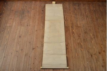 古い　庚申信仰　金剛明王　掛軸(掛け軸、仏画、三猿)(R-051983)