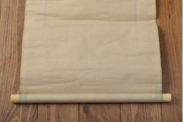 古い　庚申信仰　金剛明王　掛軸(掛け軸、仏画、三猿)(R-051983)
