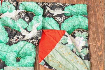 大正〜昭和初期　正絹刺繍着物(打掛、古布)(R-051990)