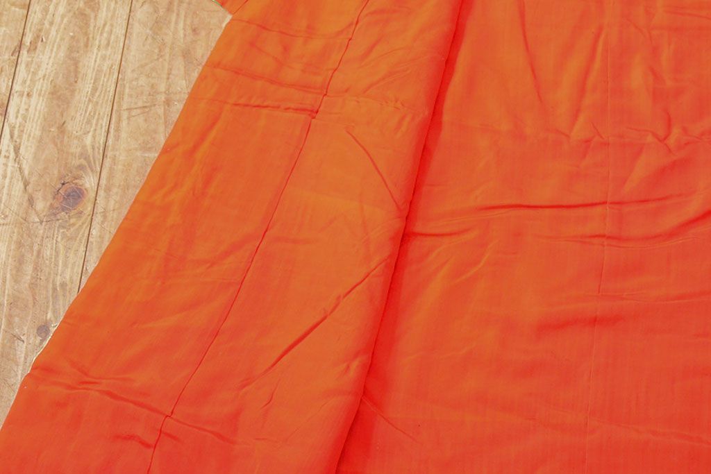 大正〜昭和初期　正絹刺繍着物(打掛、古布)(R-051990)