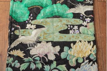 大正〜昭和初期　正絹刺繍着物(打掛、古布)(R-051990)