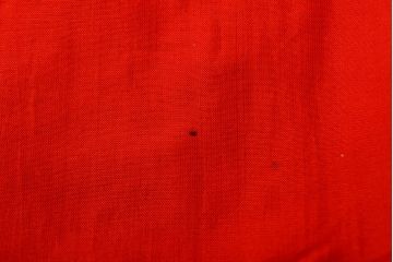 大正〜昭和初期　松鶴　刺繍着物(古布、正絹)(R-051991)