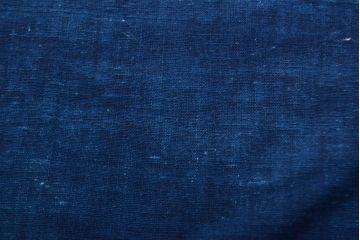 大正〜昭和初期　藍染め木綿　古布3枚セット(R-051994)