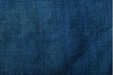 大正〜昭和初期　藍染め木綿　古布3枚セット(R-051994)