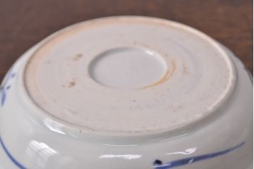 江戸期　古伊万里　染付仙人図　なます皿2枚セット(中皿、和食器)(R-051997)