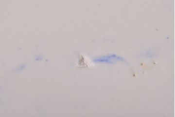 明治〜大正　微塵唐草　一尺五寸印判大皿(和食器)(R-052003)