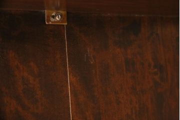 中古　松本民芸家具　凝った脚のデザインが魅力的な#29安川型卓(センターテーブル、ローテーブル)(R-052005)