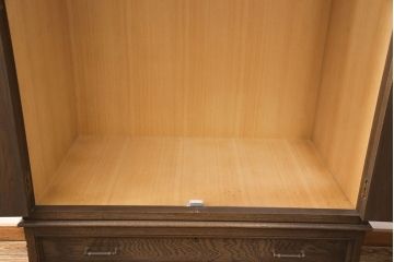 ビンテージ　永田良介商店　欧風のデザインが素敵なワードローブ(衣装箪笥、引き出し、洋服タンス、ヴィンテージ)(R-052012)