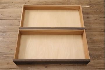 ビンテージ　永田良介商店　欧風のデザインが素敵なワードローブ(衣装箪笥、引き出し、洋服タンス、ヴィンテージ)(R-052012)