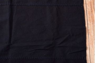 明治〜大正　古い家紋入り藍染め　木綿古布(R-052036)