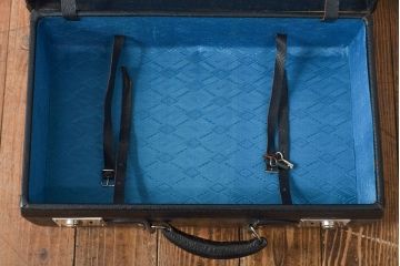 アンティーク　古いトランク(スーツケース、店舗什器、ディスプレイ、収納、MS&CO)(R-052038)
