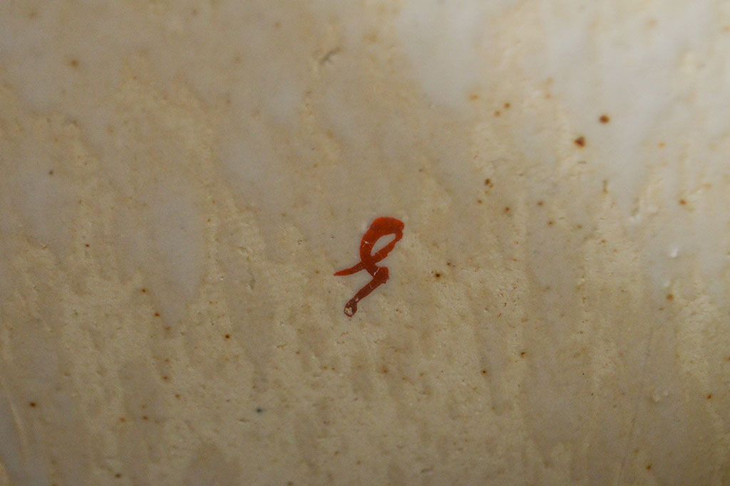 古い　色絵　粉彩　六角植木鉢(中国、盆栽鉢)(R-052040)