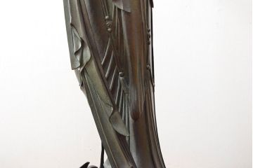 大仏師　松久宗琳　ブロンズ観音菩薩立像　高さ92cm(ディスプレイ、置き物、置物)(R-052045)