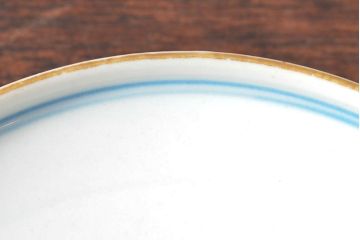 大清光緒年製　色絵染付蓋茶碗2客セット(伊万里、中国?)(R-052048)