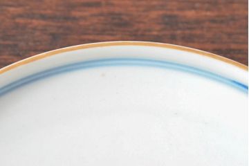 大清光緒年製　色絵染付蓋茶碗2客セット(伊万里、中国?)(R-052050)