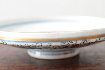 大清光緒年製　色絵染付蓋茶碗2客セット(伊万里、中国?)(R-052050)