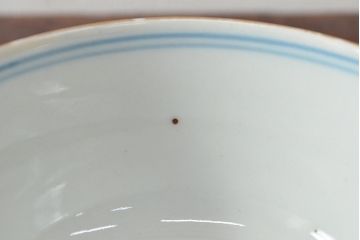 大清光緒年製　色絵染付蓋茶碗2客セット(伊万里、中国?)(R-052050)