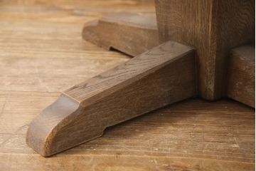 中古　永田良介商店　木の温もりを感じる回転チェア(定価約22万円)(椅子、1人掛け、アームチェア)(R-052054)