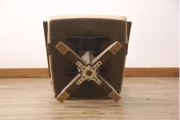 中古　永田良介商店　木の温もりを感じる回転チェア(定価約22万円)(椅子、1人掛け、アームチェア)(R-052054)