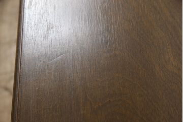 和製ビンテージ　神戸洋家具　花の意匠が目を引く、引き出し付き姿見(ミラー、ドレッサー、鏡台、ヴィンテージ)(R-052055)