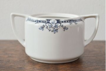 戦前　東洋陶器　カップ&ソーサー6客　クリーマー　シュガーポット(オールド、トートー)(R-052058)