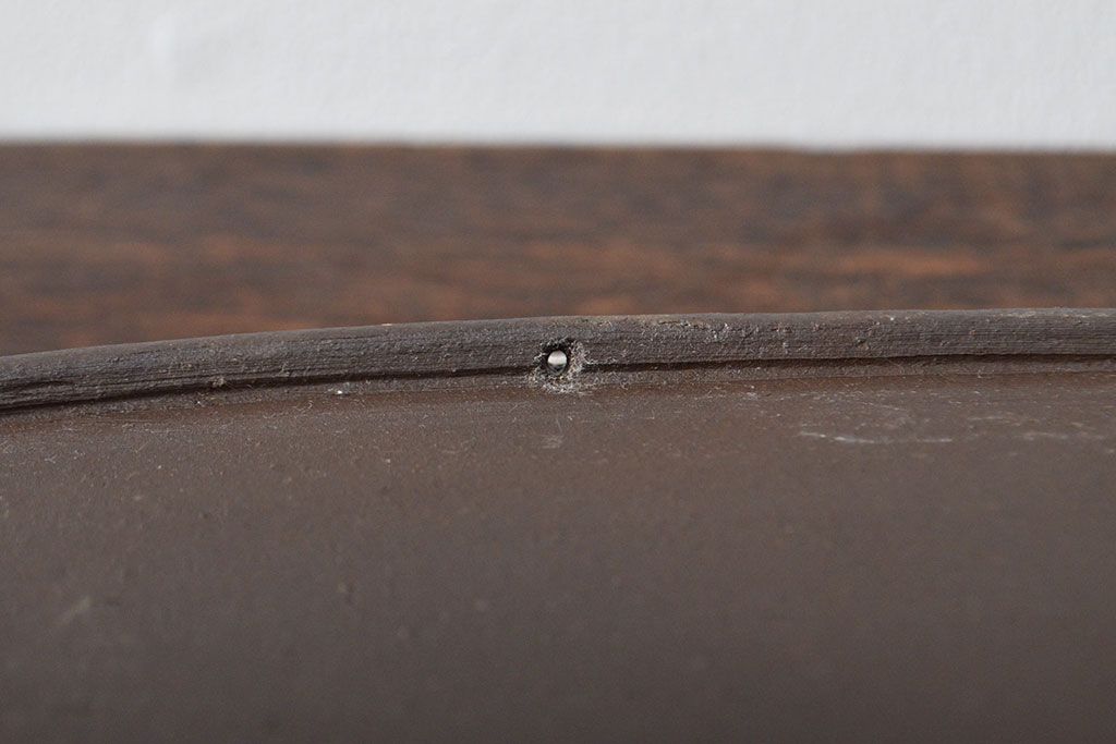 北欧ビンテージ　デンマーク製　オーバルプレート(飾り皿、ヴィンテージ)(R-052065)