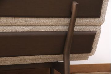 中古　超美品　モデルルーム展示品　2019年12月購入　CONDE HOUSE(カンディハウス)　エクリプス　リビング　シンプルでスタイリッシュなデザインが魅力の3Pソファ(3人掛けソファ)(定価約35万円)(R-052082)