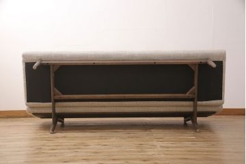 中古　超美品　モデルルーム展示品　2019年12月購入　CONDE HOUSE(カンディハウス)　エクリプス　リビング　シンプルでスタイリッシュなデザインが魅力の3Pソファ(3人掛けソファ)(定価約35万円)(R-052082)