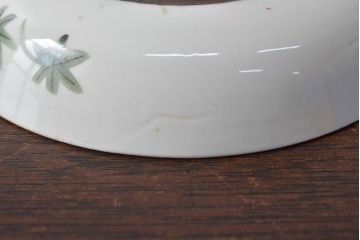 明治〜大正　九谷焼　花鳥図　色絵　小皿6枚セット(和食器)(R-052092)