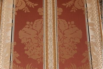 中古　美品　DREXEL HERITAGE(ドレクセルヘリテイジ)　 Upholstery(アップホルスタリー)　エレガントな佇まいのラウンジチェア(一人掛けソファ、1P、アームソファ)(定価約59万円)(R-052094)