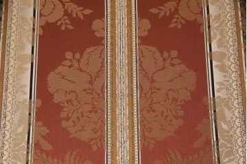 中古　美品　DREXEL HERITAGE(ドレクセルヘリテイジ)　 Upholstery(アップホルスタリー)　エレガントな佇まいのラウンジチェア(一人掛けソファ、1P、アームソファ)(定価約59万円)(R-052095)