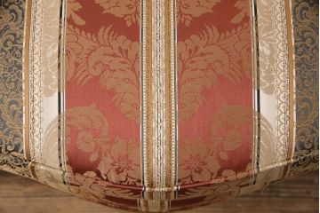 中古　美品　DREXEL HERITAGE(ドレクセルヘリテイジ)　 Upholstery(アップホルスタリー)　エレガントな佇まいのラウンジチェア(一人掛けソファ、1P、アームソファ)(定価約59万円)(R-052095)