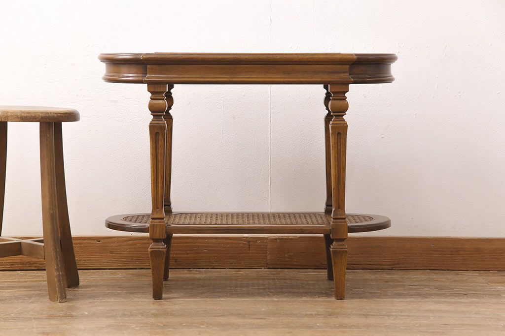 中古　美品　DREXEL HERITAGE(ドレクセルヘリテイジ)　Cameo Classics(キャメオクラシックス)　クラシカルな空間を演出するサイドテーブル(コーヒーテーブル、エンドテーブル)(定価約24万円)(R-052109)