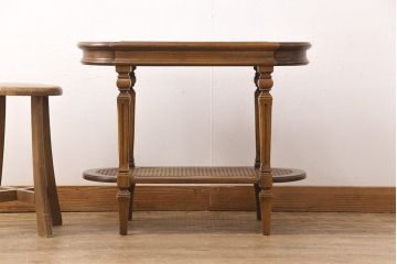 中古　美品　DREXEL HERITAGE(ドレクセルヘリテイジ)　Cameo Classics(キャメオクラシックス)　クラシカルな空間を演出するサイドテーブル(コーヒーテーブル、エンドテーブル)(定価約24万円)(R-052109)