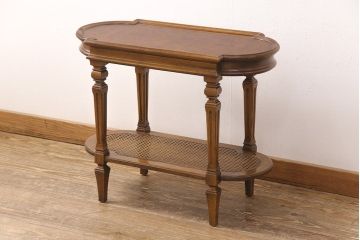 中古　美品　DREXEL HERITAGE(ドレクセルヘリテイジ)　Cameo Classics(キャメオクラシックス)　クラシカルな空間を演出するサイドテーブル(コーヒーテーブル、エンドテーブル)(定価約24万円)(R-052109)