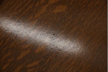 イギリスアンティーク　オーク材　猫脚がポイント!!イギリスからやってきた上品なサイドボード(チェスト、サイドキャビネット)(R-052115)