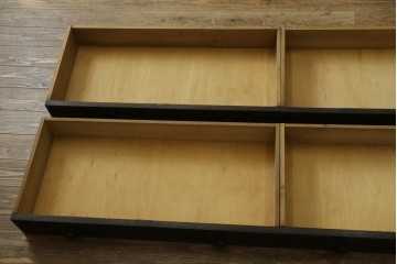 最高級品!!　和製ヴィンテージ　1950年から1960年頃　神戸洋家具　緻密な彫りの意匠が見事なオーク材製チェスト　(R-052117)