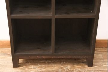 ラフジュ工房オリジナル　ヒノキ材　使い方はアイディア次第!シンプルなデザインで取り入れやすいマス目棚(ロッカー、収納棚、本棚、飾り棚)(R-052118)