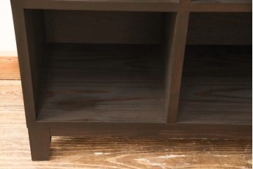 ラフジュ工房オリジナル　ヒノキ材　和モダンな空間づくりにおすすめのマス目棚(ロッカー、収納棚、本棚、飾り棚)(R-052121)