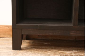 ラフジュ工房オリジナル　ヒノキ材　和モダンな空間づくりにおすすめのマス目棚(ロッカー、収納棚、本棚、飾り棚)(R-052121)