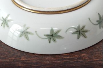 明治〜大正　九谷焼　花鳥図　色絵　小皿7枚セット(和食器)(R-052126)