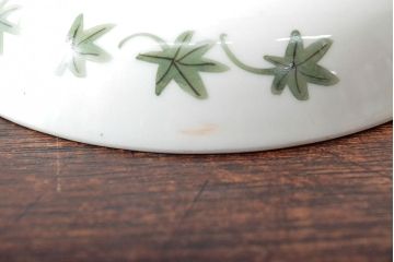 明治〜大正　九谷焼　花鳥図　色絵　小皿7枚セット(和食器)(R-052126)