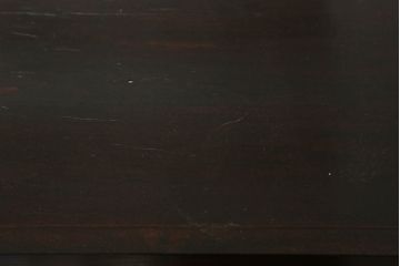 中古　松本民芸家具　使いやすいサイズが嬉しい上質なK-1型食器棚(収納棚、戸棚、キャビネット、本箱)(定価約46万円)(R-052133)