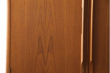 和製ビンテージ　希少　チーク材　激レア!!北欧デザインがお洒落な和服箪笥(和タンス、着物箪笥、衣装箪笥、ヴィンテージ)(R-052141)