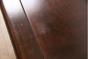 中古　美品　松本民芸家具　特注　シンプルで使い勝手のよいパソコンデスク(平机、在宅ワーク、在宅用座机、在宅ワーク、在宅用文机、在宅ワーク、在宅用座卓)(R-052147)