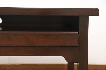 中古　美品　松本民芸家具　特注　シンプルで使い勝手のよいパソコンデスク(平机、在宅ワーク、在宅用座机、在宅ワーク、在宅用文机、在宅ワーク、在宅用座卓)(R-052147)