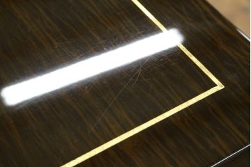 中古　超美品　EURO CASA(ユーロ・カーサ)取り扱い　TURRI(トゥーリ)　ツートーンカラーが美しい特注大型サイドボード(ローボード、収納棚、引き出し、キャビネット)(定価約220万円)(R-052150)