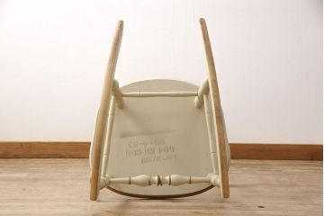 アメリカビンテージ　ETHAN ALLEN(イーセンアーレン)　カントリーな雰囲気がかわいらしいロッキングチェア(椅子、アームチェア、揺り椅子、ヴィンテージ)(R-052164)