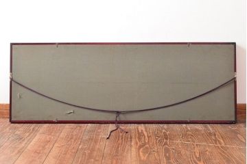 祥雲銘　牡丹図　額絵(額装、扁額)(R-052166)