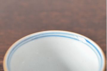 大清光緒年製　色絵　猪口5客セット(古伊万里、中国?)(R-052168)
